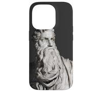 Custodia per iPhone 14 Pro Mosè Michelangelo Statua Rinascimentale Profeta Torah Bibbia