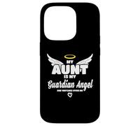 Custodia per iPhone 14 Pro My Aunt Is My Guardian Angel She Watches Over Me In Memory