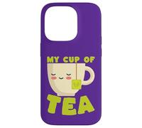Custodia per iPhone 14 Pro My Cup of Tea - Bevitore di tazze da tè Kawaii