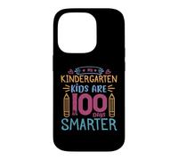 Custodia per iPhone 14 Pro My Kindergarten Kids Are 100 Days Smarter Back To School