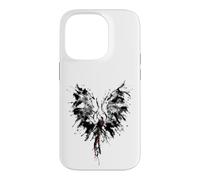 Custodia per iPhone 14 Pro Mythical Phoenix Bird Rise From Ashes Watercolor Graphic