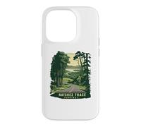 Custodia per iPhone 14 Pro Natchez Trace Parkway Mississippi Foresta