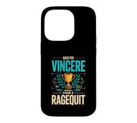 Custodia per iPhone 14 Pro Nato Per Vincere Cresciuto A Pane E Ragequit Gamer