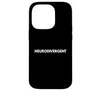 Custodia per iPhone 14 Pro Neurodivergente, Autismo, ADHD, Dislessia, Neurodiversità Orgoglio