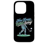 Custodia per iPhone 14 Pro New Knees Better Swing Pensionato Golfista Ginocchio Sostituzione