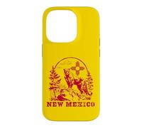 Custodia per iPhone 14 Pro New Mexico Mountain Lion & Zia Outdoor Hiking