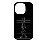 Custodia per iPhone 14 Pro New York Vintage Retro Style Design Ballet Dancing
