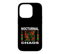 Custodia per iPhone 14 Pro Nights Owl Gamer Nocturnal Chaos Coffee Lover