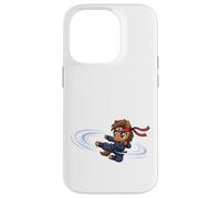 Custodia per iPhone 14 Pro Ninja Horse Karate Kick Anno del Cavallo 2026 Arti Marziali