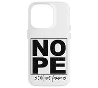 Custodia per iPhone 14 Pro No, ancora non famoso