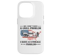 Custodia per iPhone 14 Pro No, non ho problemi con la griglia BBQ Grilling Pit Master