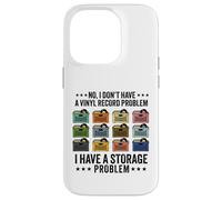 Custodia per iPhone 14 Pro No, non ho un problema con i dischi in vinile Player Collector Love