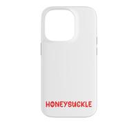 Custodia per iPhone 14 Pro Nome gatto Honeysuckle Gifts All I Need Is Coffee Cat Named
