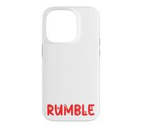 Custodia per iPhone 14 Pro Nome gatto Rumble Gifts All I Need Is Coffee Cat Named Rumble