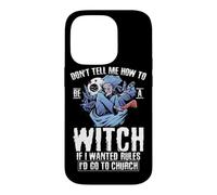 Custodia per iPhone 14 Pro Non dirmi come essere una strega Halloween Witchy Moon