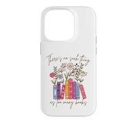 Custodia per iPhone 14 Pro Non esistono troppi libri Romance Fantasy Dark