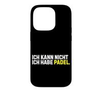 Custodia per iPhone 14 Pro Non Posso, Ho Il Padel/I Can't, I Have Padel