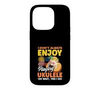 Custodia per iPhone 14 Pro Non sempre mi piace suonare l'ukulele Oh, aspetta, sì, lo faccio