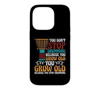 Custodia per iPhone 14 Pro Non smetti di suonare la batteria perché ama la musica reggae Djembe