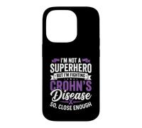 Custodia per iPhone 14 Pro Non sono un supereroe ma sto combattendo la malattia di Crohn