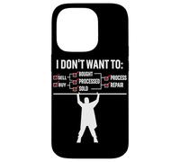 Custodia per iPhone 14 Pro Non voglio vendere comprato elaborato venduto Processo Repai