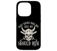 Custodia per iPhone 14 Pro Nordic Viking: That Which Does Not Kill Me Should Run