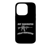 Custodia per iPhone 14 Pro Not Vaccinated Fully Protected Second Amendment