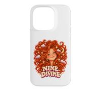 Custodia per iPhone 14 Pro Nove & Divine Redhead 9 Stelle di un anno Luna Divertimento Ginger Girl