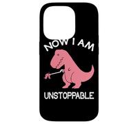 Custodia per iPhone 14 Pro Now I'm Unstoppable - Funny T-Rex Dinosaur