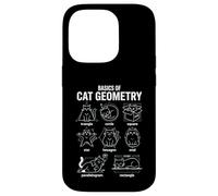 Custodia per iPhone 14 Pro Nozioni di base della geometria del gatto Insegnante di matematica di ritorno