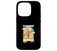 Custodia per iPhone 14 Pro Nuvoloso No Rain No Flowers (Funny Weird Weirdcore Statement)