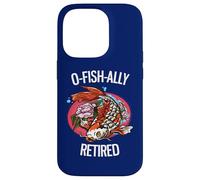 Custodia per iPhone 14 Pro O-Fish-Ally Pensionato Divertente Koi Amante Pensione