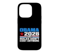 Custodia per iPhone 14 Pro Obama 2028 Since Rules Don't Exist Anymore