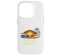 Custodia per iPhone 14 Pro Ocean Before Breakfast Design Spiaggia Alba Surf Lifestyle