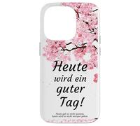 Custodia per iPhone 14 Pro Oggi è una bella giornata, soddisfazione, tedesco