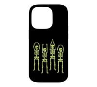 Custodia per iPhone 14 Pro Ohio Skeleton Halloween Retro Vintage Aesthetic Graphic