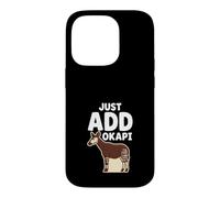 Custodia per iPhone 14 Pro Okapi Lover Okapi Animali Rari Animali Selvatici Amante