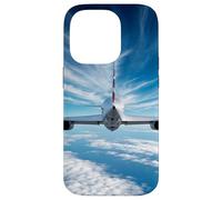 Custodia per iPhone 14 Pro Oltre l'orizzonte: aereo da dietro