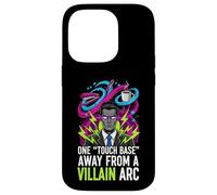 Custodia per iPhone 14 Pro One Touch Base Away From A Villain Arc Funny Office Humor
