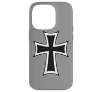 Custodia per iPhone 14 Pro ORDINE TEUTONIC EMBLEMA CROCE CAVALIERI TEUTONICI CROCIATE