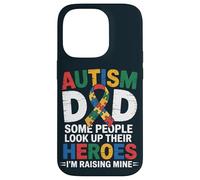 Custodia per iPhone 14 Pro Orgoglioso Autismo Papà - Aumentare Il Mio Eroe Consapevolezza Padre Figlio