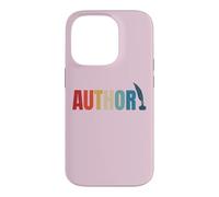 Custodia per iPhone 14 Pro Orgoglioso autore pubblicato mamma papà vintage poeta libro scrittore