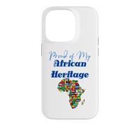 Custodia per iPhone 14 Pro Orgoglioso patrimonio africano cultura radici e identità design