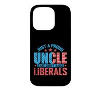 Custodia per iPhone 14 Pro Orgoglioso zio conservatore anti-liberale