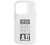 Custodia per iPhone 14 Pro Ortodosso dal 33 d.C. Cristianesimo bizantino orientale