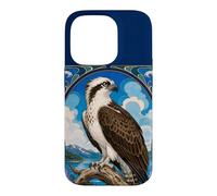 Custodia per iPhone 14 Pro Osprey Art Nouveau - Design con rapace