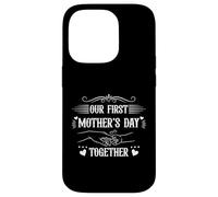Custodia per iPhone 14 Pro Our First Mothers Day Matching Outfit mamma e bambino