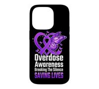 Custodia per iPhone 14 Pro Overdose Consapevolezza Rompere il silenzio Salvare vite
