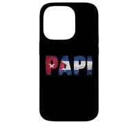 Custodia per iPhone 14 Pro Papi Cuba Bandiera Vintage Distressed Graphic Cuba Papi