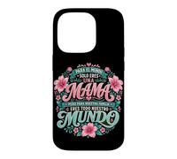 Custodia per iPhone 14 Pro Para Nuestra Familia Eres Todo Mama Quote Graphic Mundo